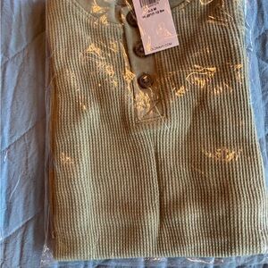 Old Navy Ribbed Kids Bodysuit in Olive Green